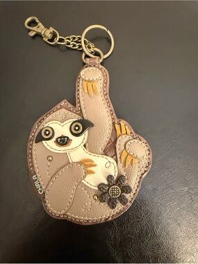 Chala Sloth Coin Purse/Bag Charm/Key Chain
